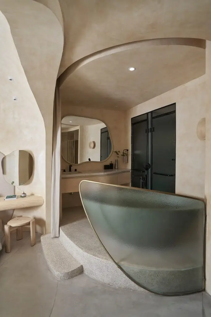 đá granito phòng tắm