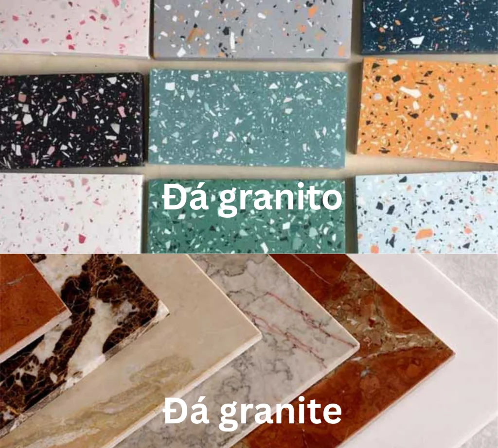 Phân biệt đá granito và đá granite