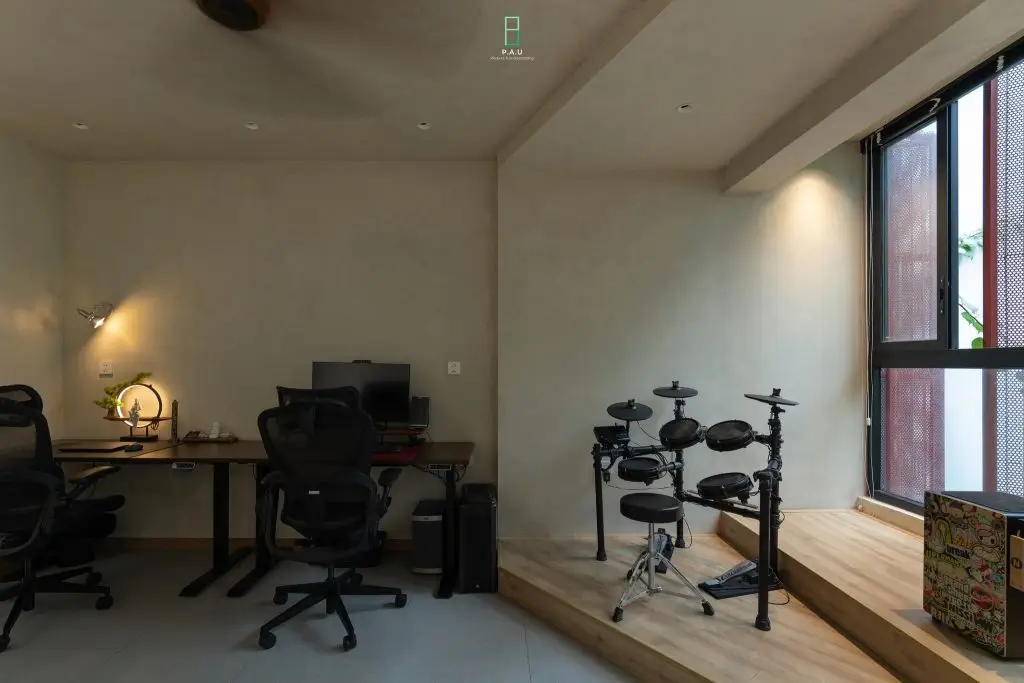 sàn đá granito phòng chức năng