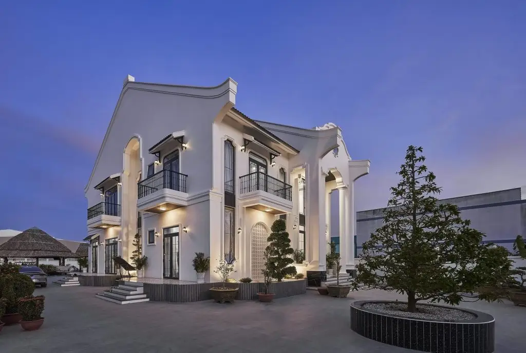 đá lát nền sân vườn biệt thự