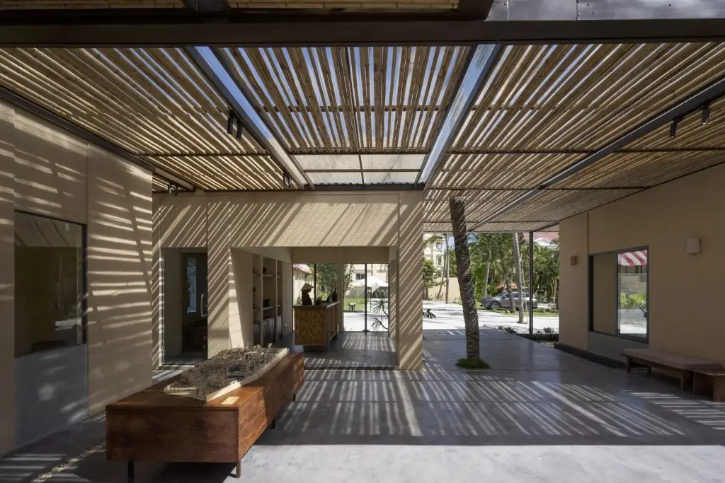 đá lát nền sân vườn khu nghỉ dưỡng