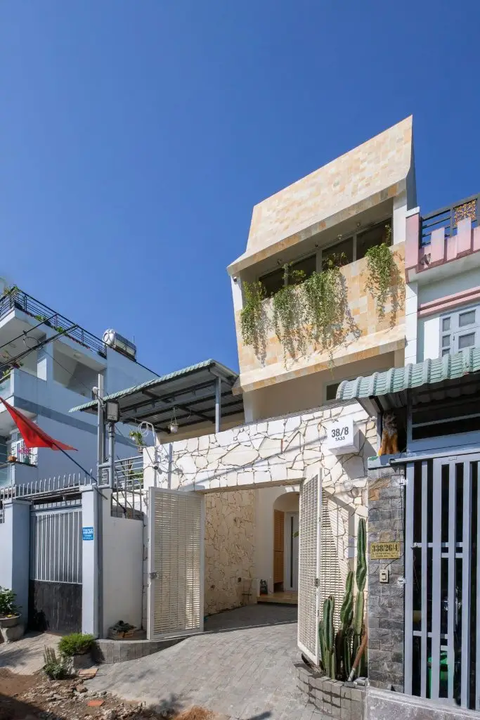 màu sắc đá ốp mặt tiền