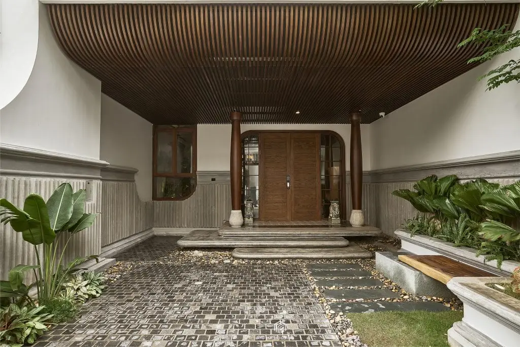 Đá tự nhiên lát sân