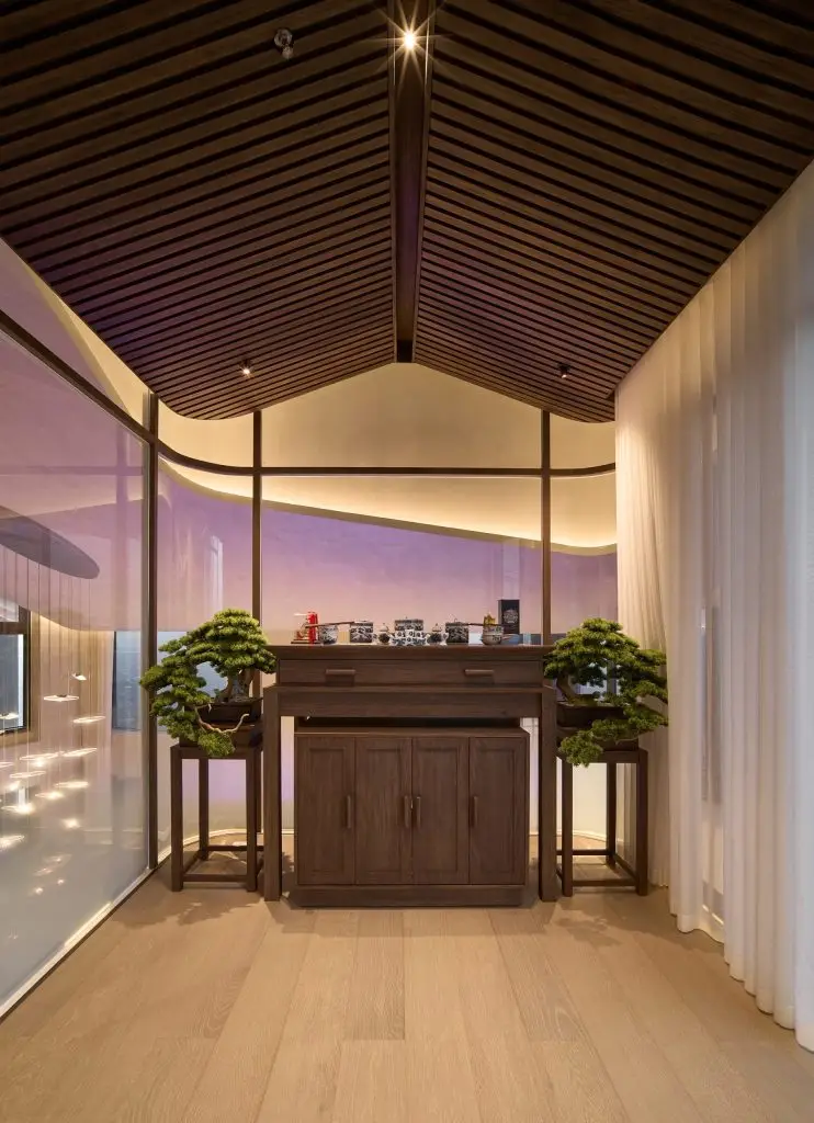 bàn thờ gỗ óc chó