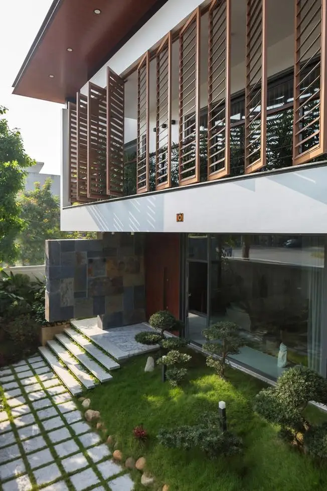 mẫu đá bậc tam cấp đẹp cho nhà hiện đại