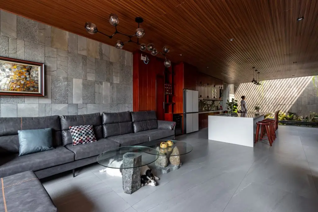 quầy bar bếp cho biệt thự