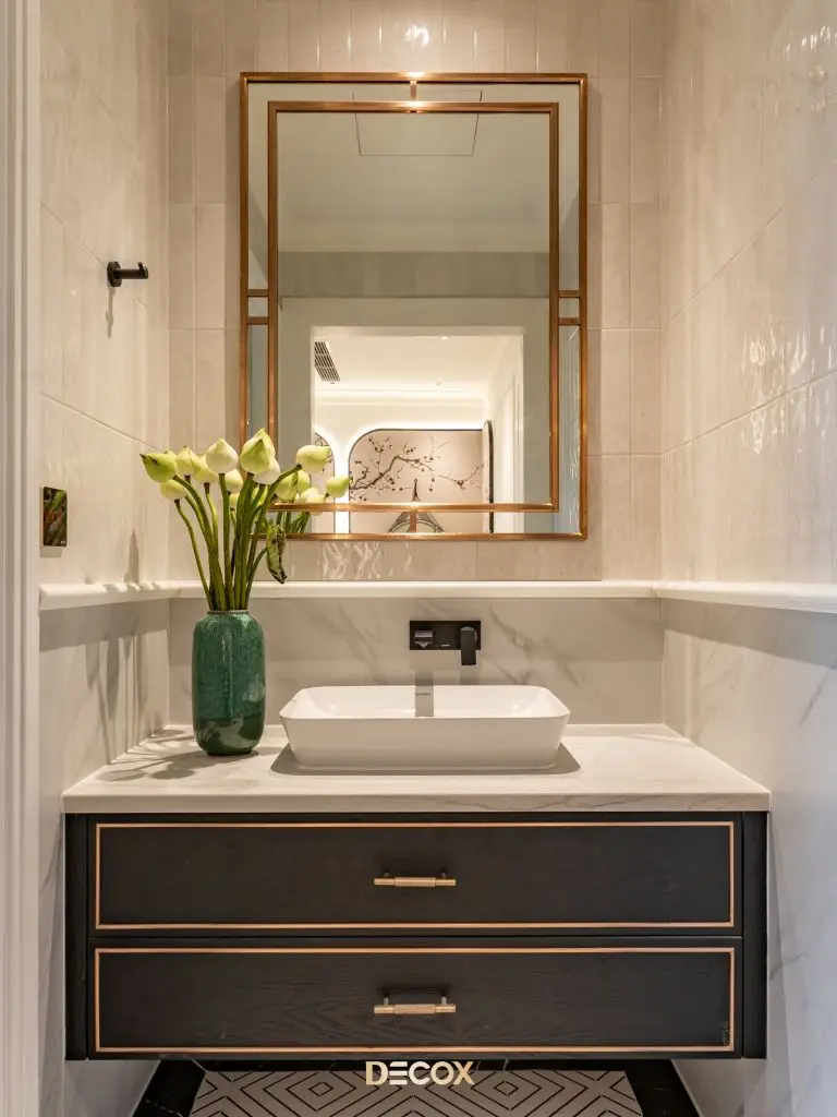 tủ lavabo treo tường sang trọng