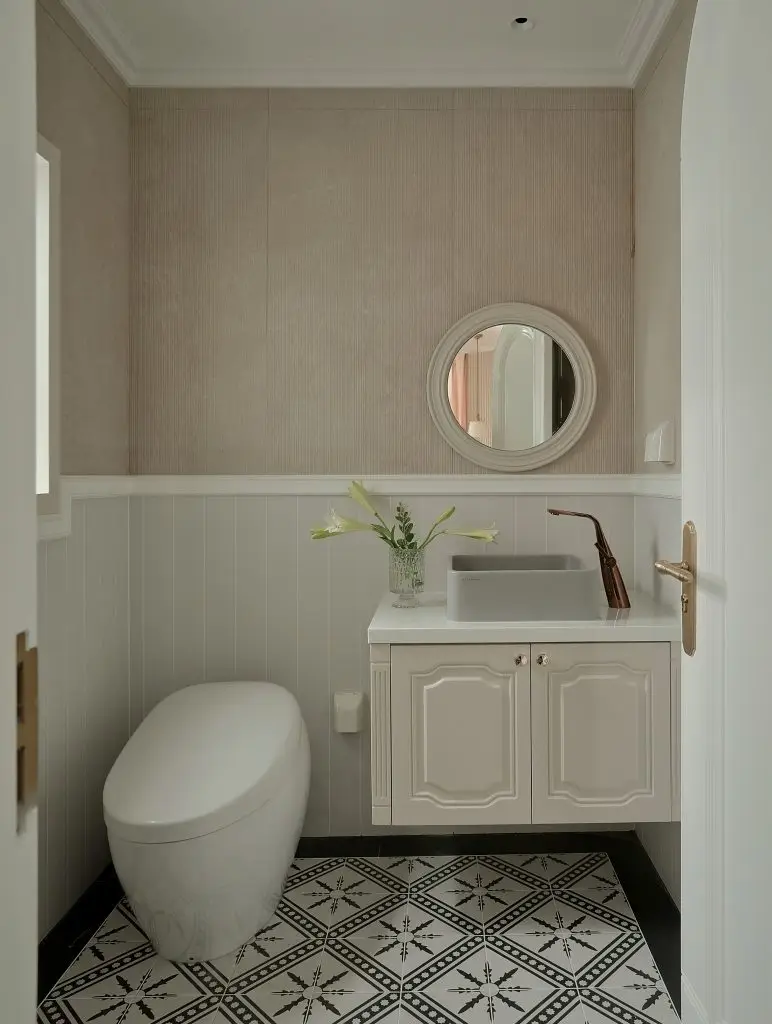 tủ lavabo tân cổ điển sang trọng