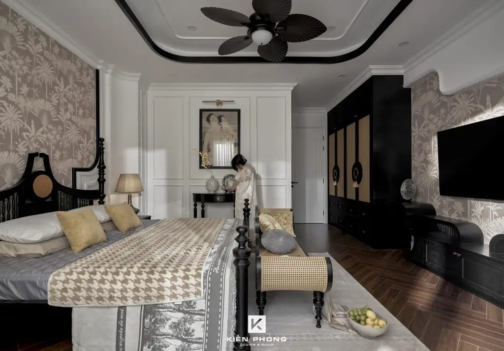 tủ quần áo gỗ công nghiệp 4 cánh