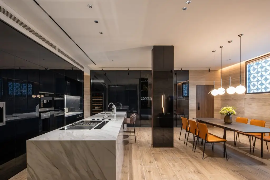 cách bố trí phòng bếp hiện đại