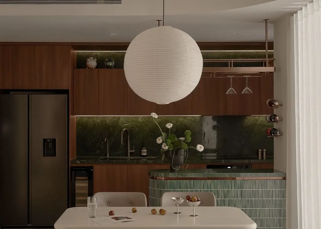 cách bố trí phòng bếp địa trung hải