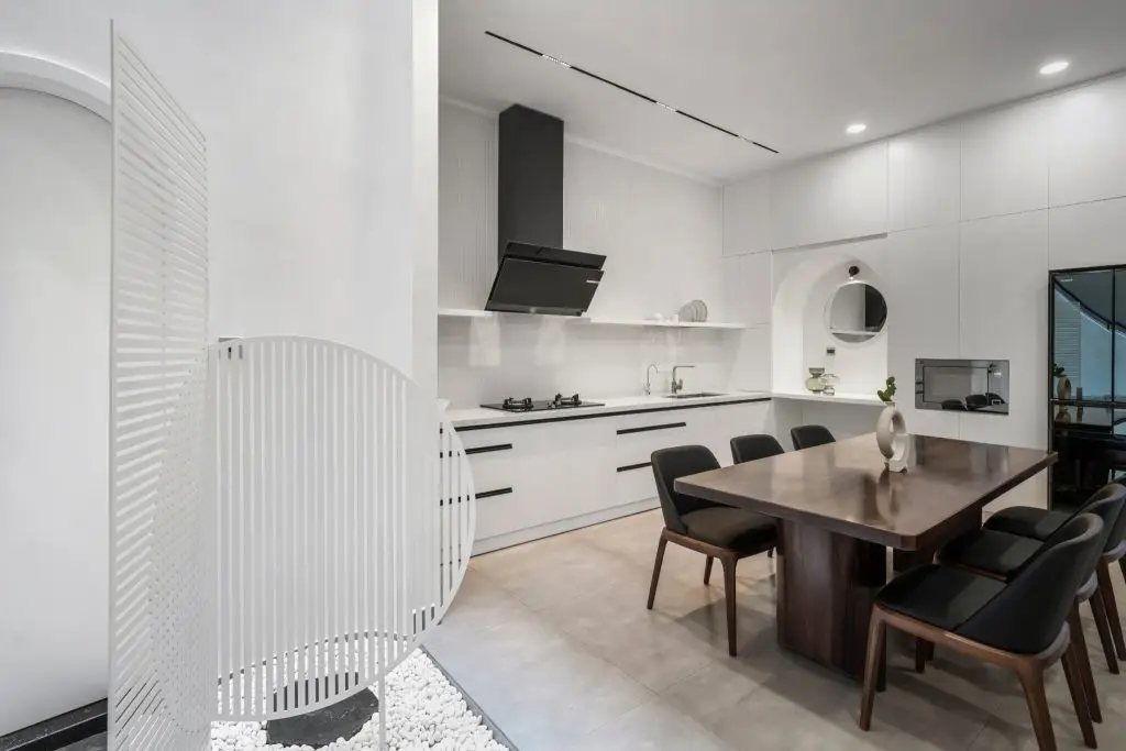 cách bố trí phòng bếp kiểu chữ I