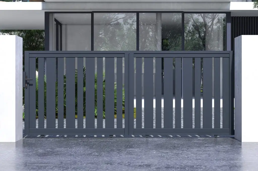 Cửa lùa 1 cánh bằng sắt