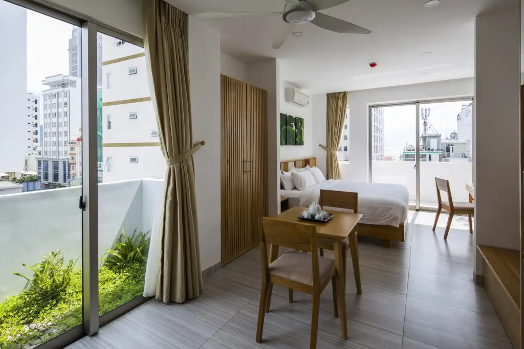 Cửa nhôm YKK AP của dự án Babylon Garden Condotel